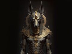 Ölülerin Tanrısı Anubis