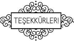 Teşekkürler