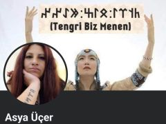Aç bağrını Tanrı dağları. Bu dünyadan bir asena eksildi.
