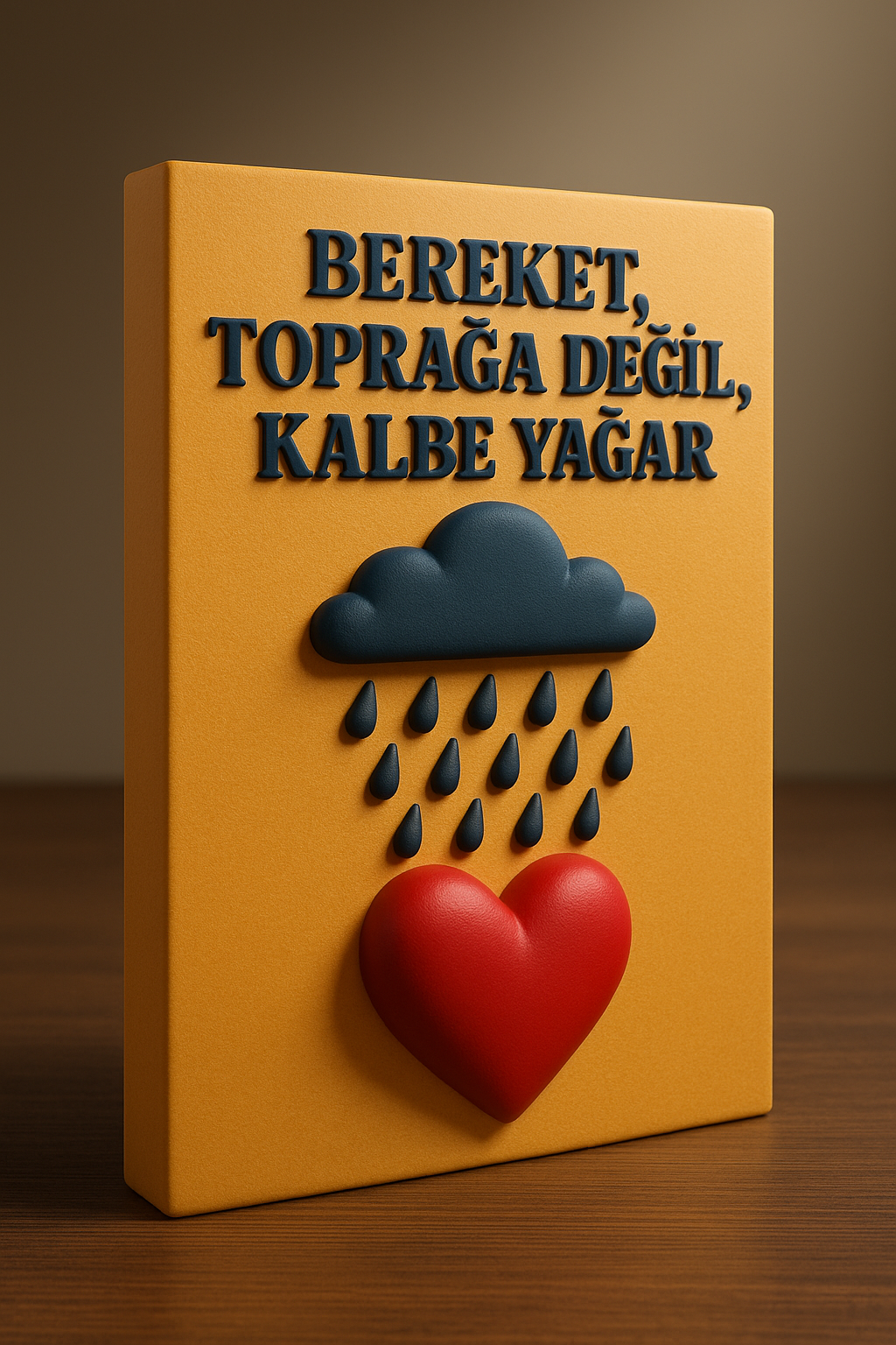 Bereket, Toprağa Değil, Kalbe Yağar