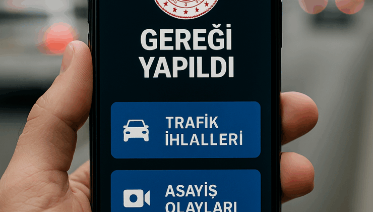 Vatandaş gereğini yapacak.